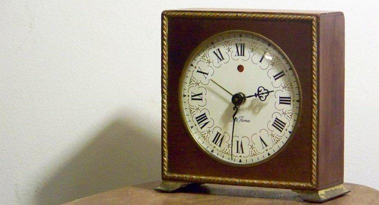 Quelles sont les instructions pour une horloge Seth Thomas ?