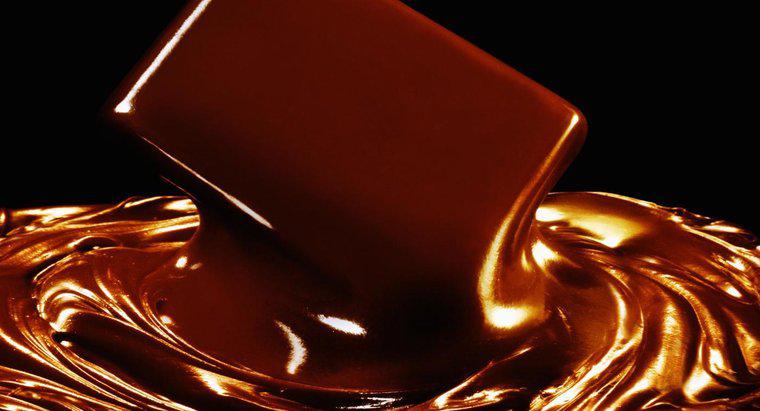 Quel est le point de fusion du chocolat ?
