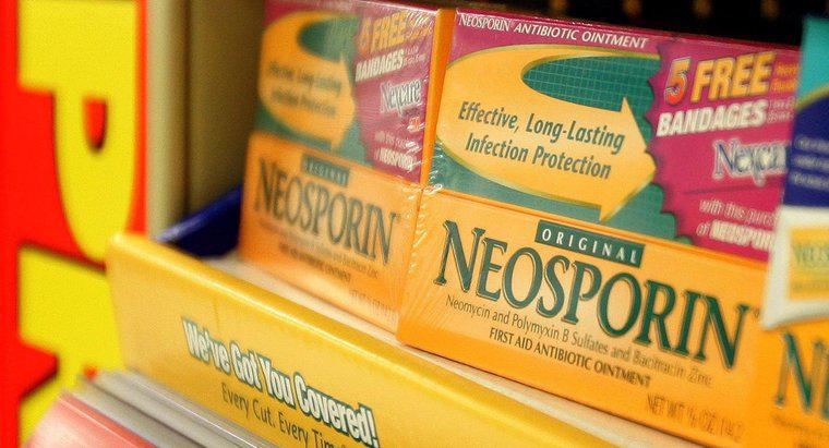 Quels ingrédients sont dans Neosporin?