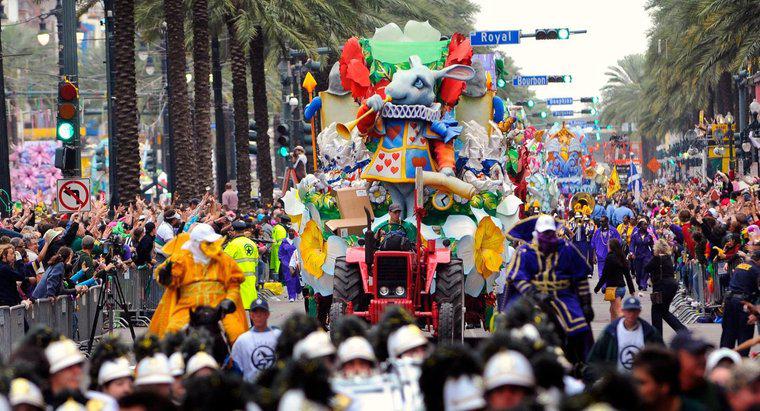 Où est la plus grande célébration de Mardi Gras ?