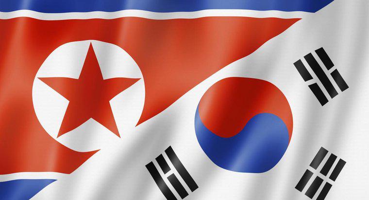Quand la Corée du Nord et la Corée du Sud se sont-elles séparées ?