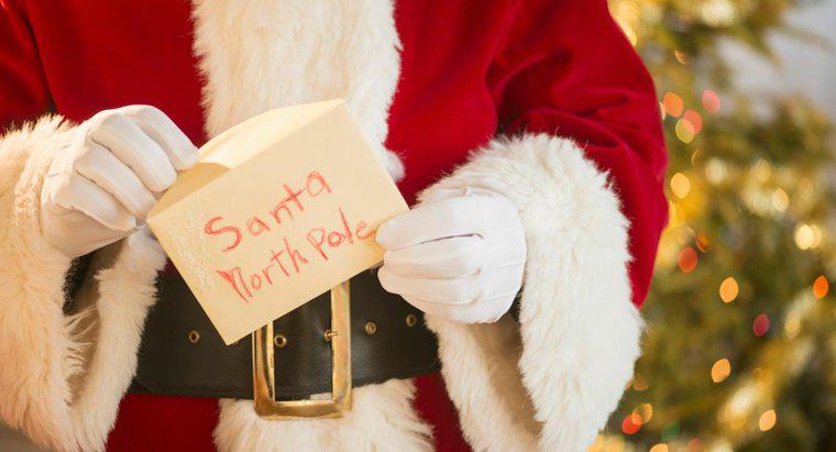 Quelle est l'adresse du Père Noël au pôle Nord ?
