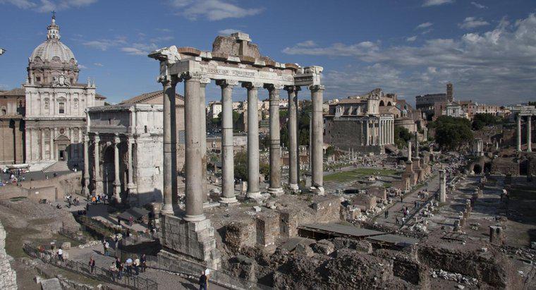 Où vivaient les Romains ?