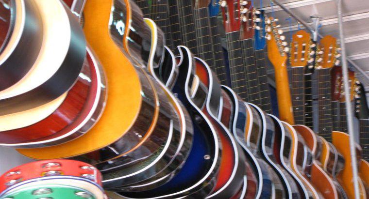 Combien de guitares sont vendues par an ?