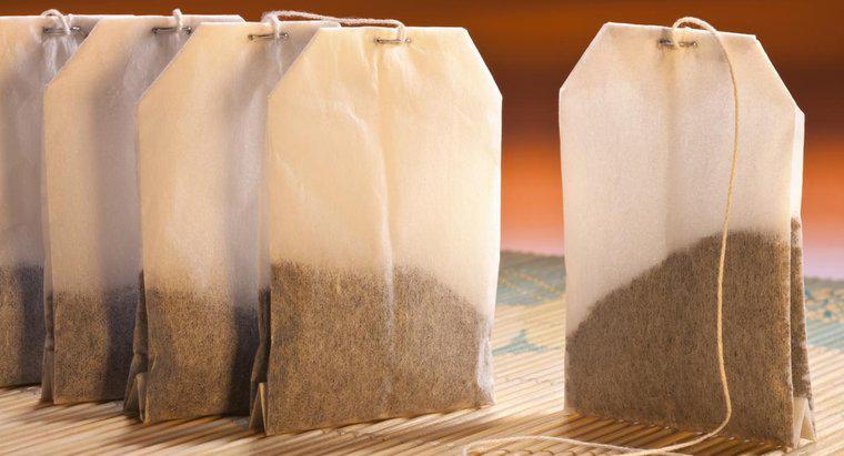 De quel matériau sont fabriqués les sachets de thé ?