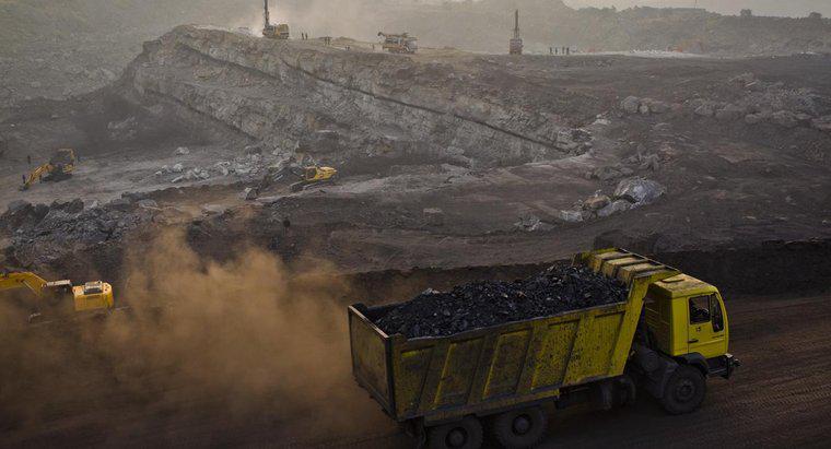 Comment le charbon est-il extrait ?