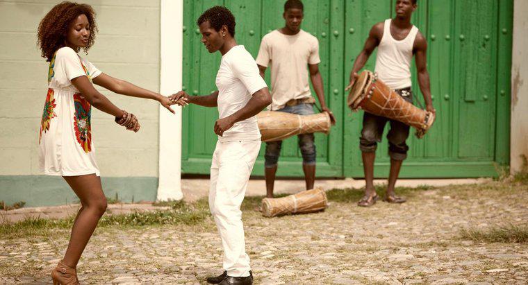 Quels types de musique sont originaires des Caraïbes ?