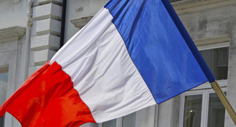 Que représente le drapeau français ?