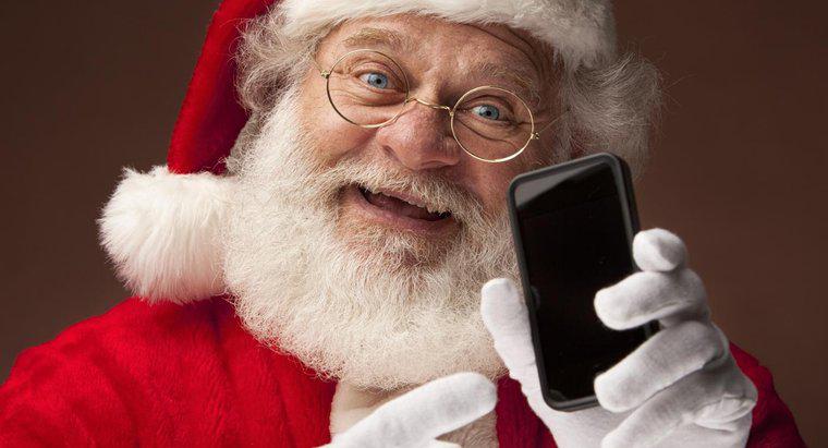 Un enfant peut-il envoyer un texto au père Noël ?