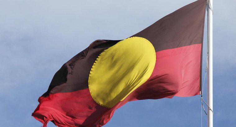 Que représente le drapeau autochtone?