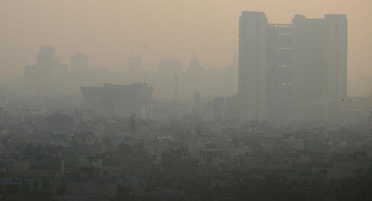 Quelles sont les causes courantes de la pollution atmosphérique ?