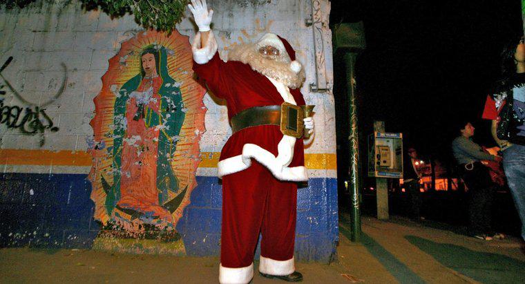 A quoi ressemble le Père Noël au Mexique ?