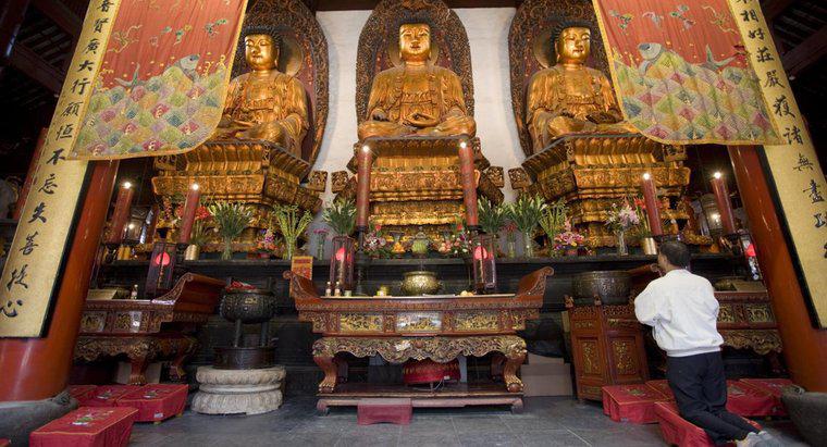 Comment s'appelle le lieu de culte bouddhiste ?