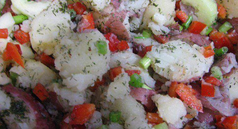 Comment faire une salade de pommes de terre ?