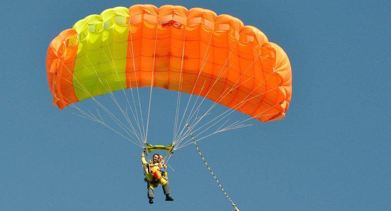 De quoi est fait un parachute ?