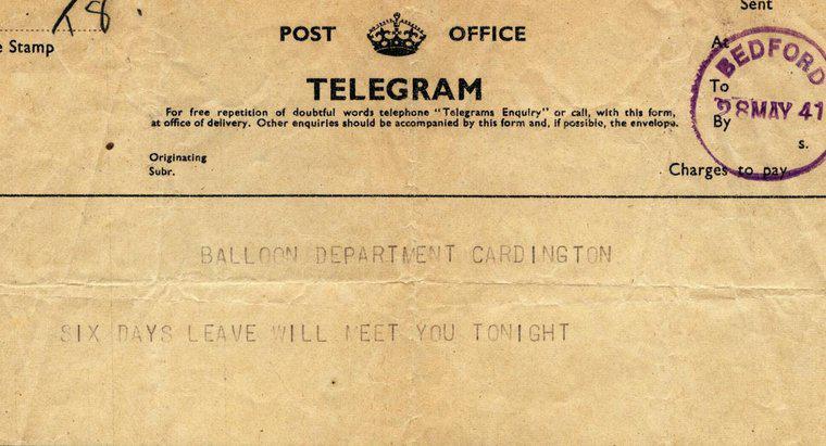 Comment fonctionne un télégramme ?