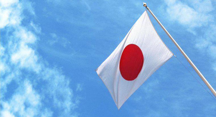 Que symbolise le drapeau japonais ?