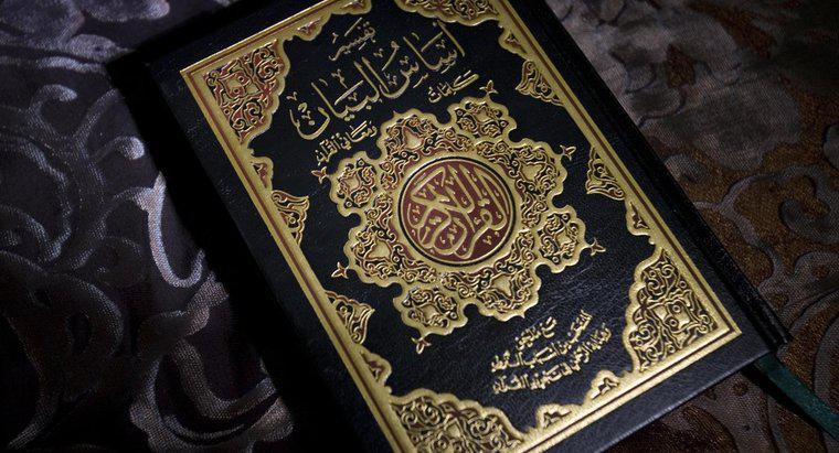 Comment s'appelle le livre sacré de l'Islam ?