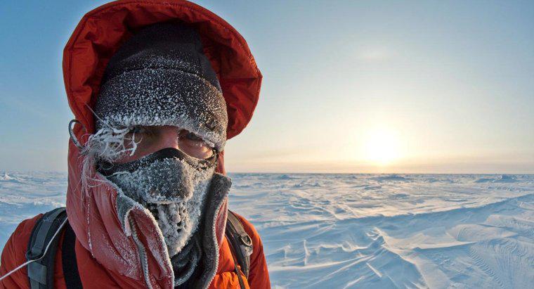 À quel point fait-il froid dans l'Arctique?