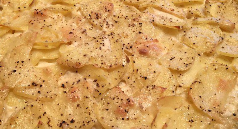 Quelle est la recette d'Ina Garten pour les pommes de terre festonnées?