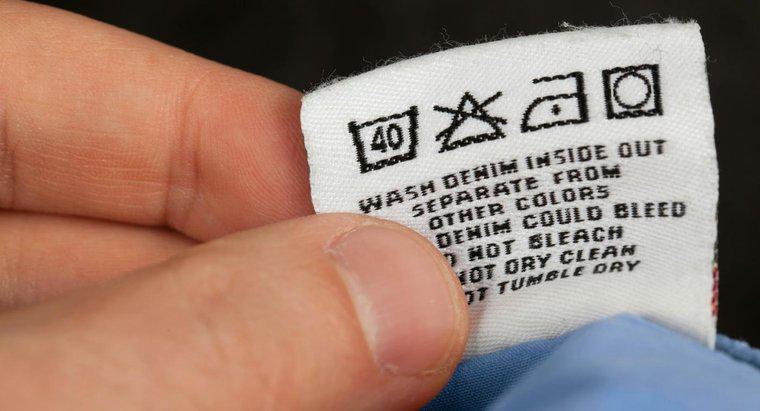 Que signifient les symboles de lessive ?