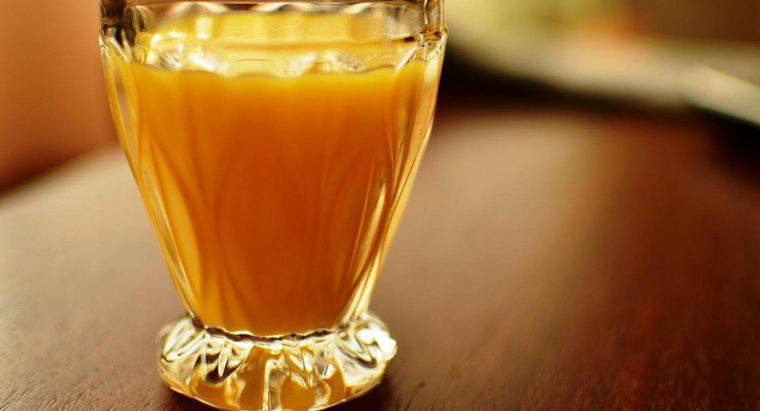 Que signifie le jus d'orange pasteurisé ?