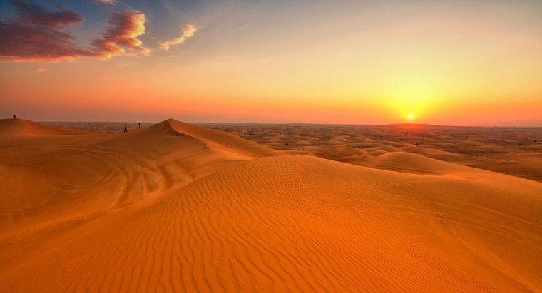 Combien y a-t-il de déserts dans le monde ?