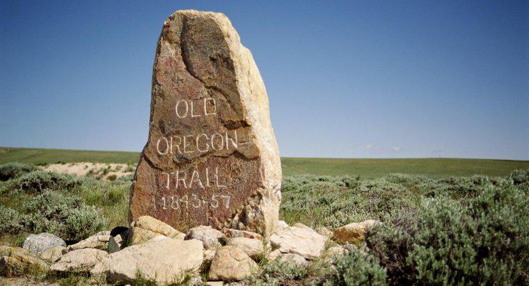 Quel était le but de l'Oregon Trail?