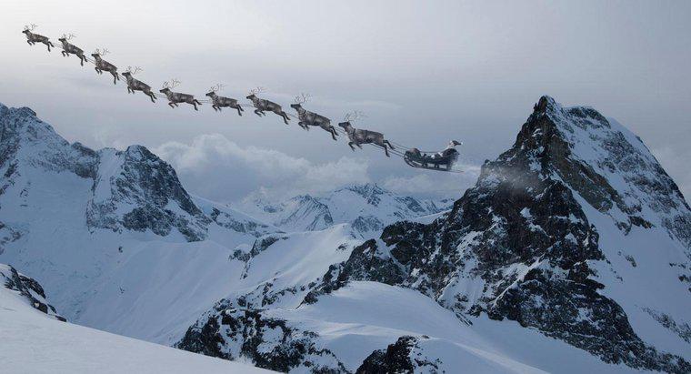 Combien de rennes ont tiré le traîneau du père Noël