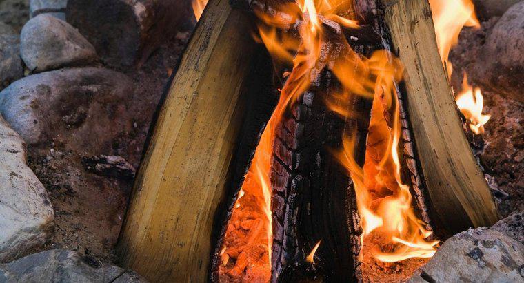 Quelle est la chaleur d'un feu de bois ?