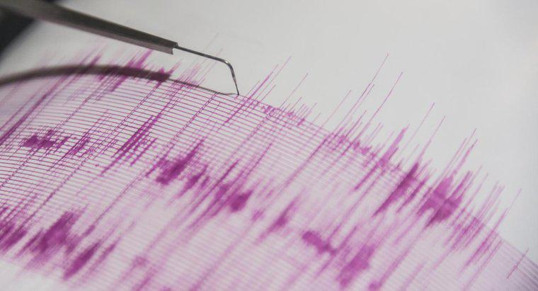Quelle machine est utilisée pour mesurer les tremblements de terre ?