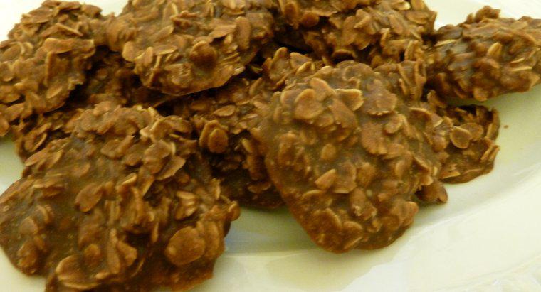 Recette de dessert sans chichi: recette de biscuits sans cuisson au beurre d'arachide