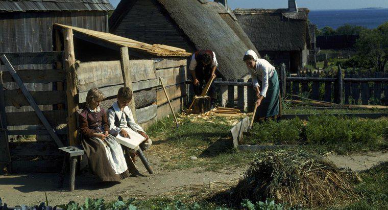 Quels outils de cuisine les pèlerins utilisaient-ils à l'époque coloniale ?