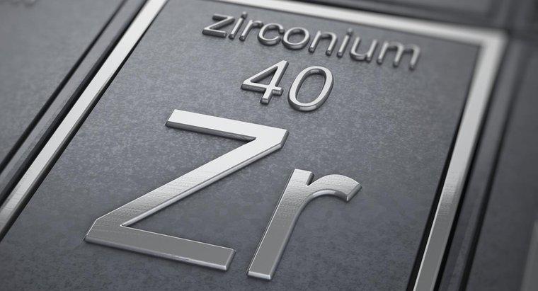 Combien d'électrons de Valence possède le zirconium ?
