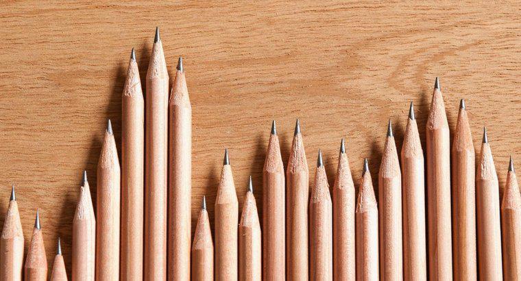 Quelle est la densité d'un crayon ?