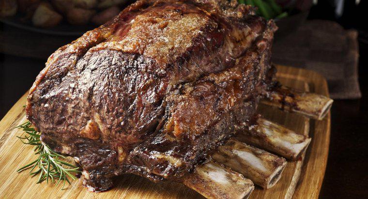 Quelle est une recette simple pour le rôti de côte de bœuf?