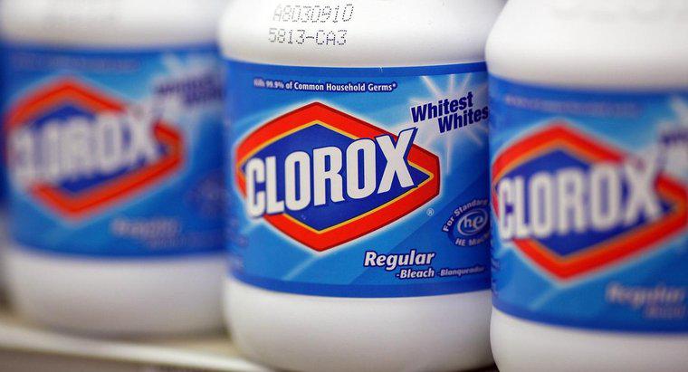 Quels sont les ingrédients de l'eau de Javel Clorox ?