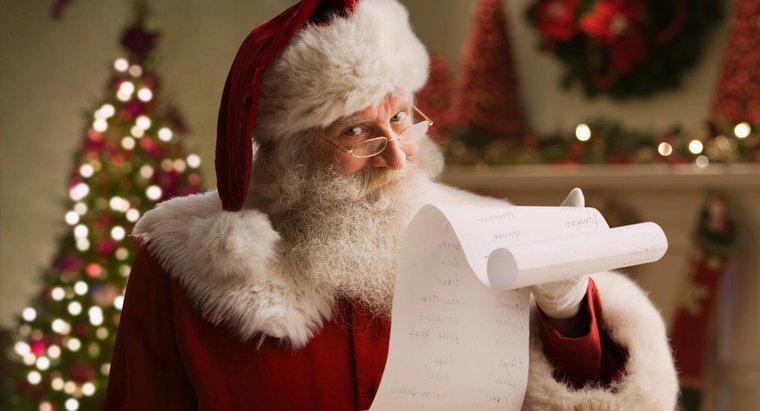 Qu'est-ce que la belle liste du père Noël ?