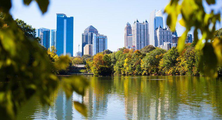 Quand Atlanta est-elle devenue la capitale de la Géorgie ?