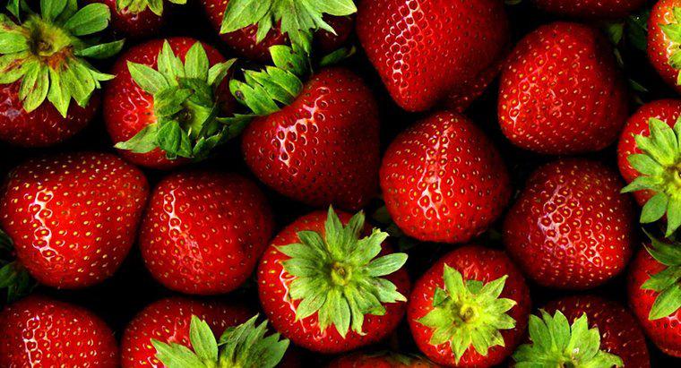 Combien pèse une pinte de fraises ?