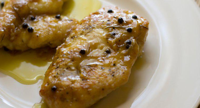 Recettes de poulet faciles : Feuille de poulet et légumes aux agrumes