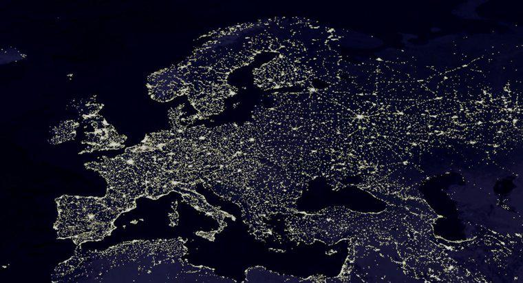 Quels pays composent l'Europe occidentale ?