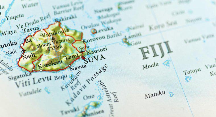 Sur quel continent se trouvent les Fidji ?