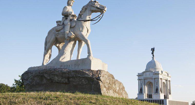 Quelles ont été les deux batailles majeures de la guerre civile sur le sol de l'Union ?