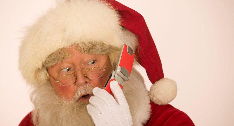 Quel est le numéro de téléphone du père Noël ?